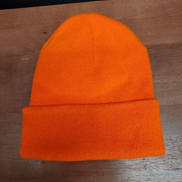 Carhartt Safety Orange Beanie Hat Cap YOUTH - Picture 3 of 6